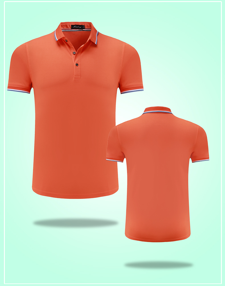 重慶定制t恤衫産品橙色3D圖