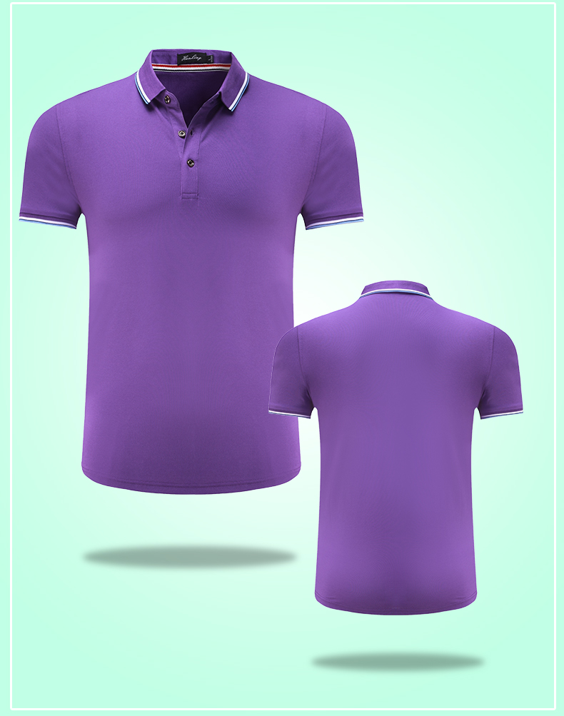 重慶定制t恤衫産品紫色3D圖